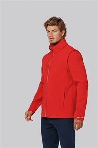 SOFTSHELL MANICHE REMOVIBILI